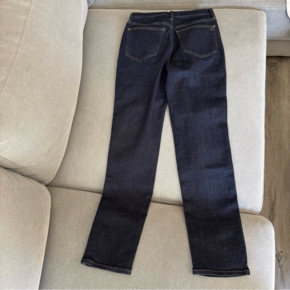 Madewell Stovetipe-  Indigo Straight Leg Jeans 25 BNWT - Picture 13 of 13